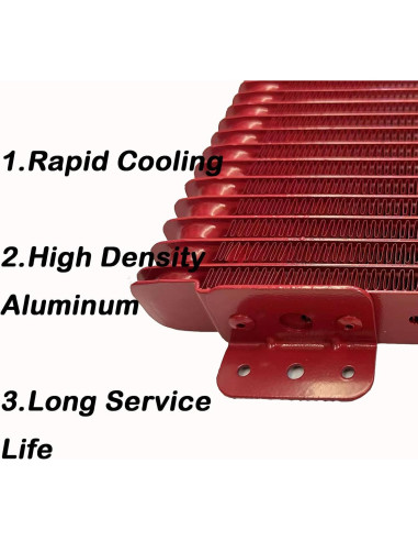 Enfriador de Aceite de Transmisión OVANOH LPD47391 21.6x57.8 cm