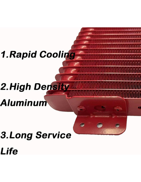 Enfriador de Aceite de Transmisión OVANOH LPD47391 21.6x57.8 cm