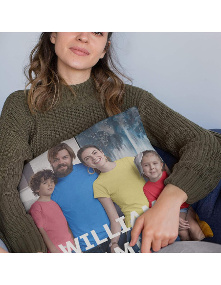 Funda de Almohada Personalizada 40x40 cm - Customization Mill