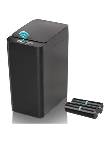 Basurero Automático Kaylowe 9.84L Sin Tacto Negro