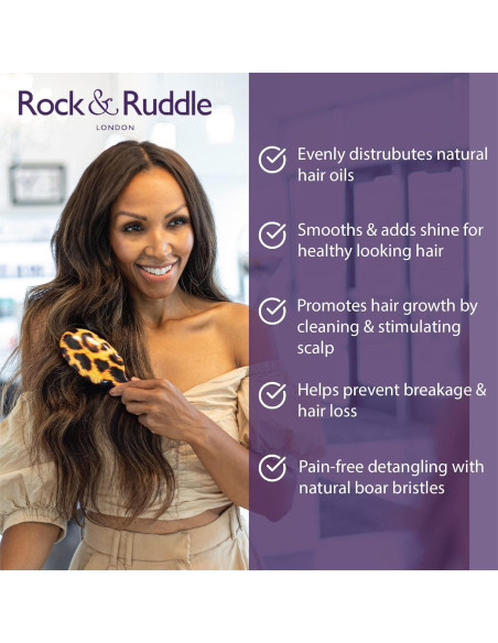 Cepillo de Pelo Natural Rock & Ruddle 21 cm Animales Australianos Cepillo de Pelo Natural Rock & Ruddle 21 cm Animales Australianos