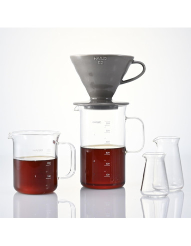 Servidor de Café Hario Beaker 300ml Vidrio Resistente