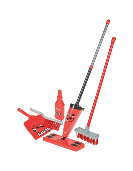 Carro de Limpieza Casdon Henry con Accesorios para Niños