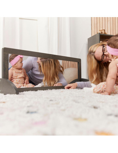 Espejo Bi-Direccional ECR4Kids Lavado Gris 39.6x91.4 cm