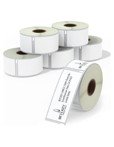 Etiquetas de Dirección BETCKEY 30321 - 36mm x 89mm - 6 Rollos