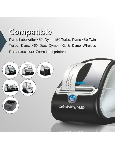 Etiquetas de Dirección BETCKEY 30321 - 36mm x 89mm - 6 Rollos