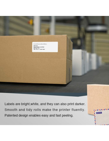 Etiquetas de Dirección BETCKEY 30321 - 36mm x 89mm - 6 Rollos