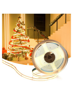 Tira de Luz LED Muzata SH3L 5M 320LED/m 3000K Blanco Cálido