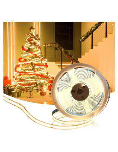 Tira de Luz LED Muzata SH3L 5M 320LED/m 3000K Blanco Cálido