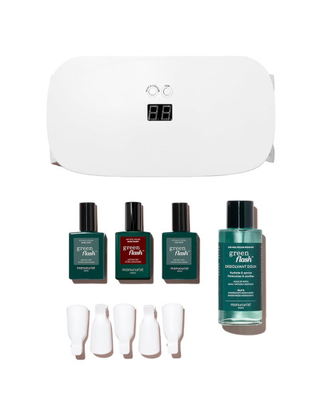 Kit de Uñas en Gel Manucurist LED 24W - Capa Base, Color y Removedor