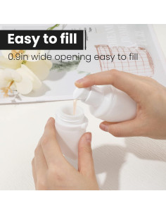 Botellas de Silicona de Viaje RONRONS 38ml A Prueba de Fugas 2