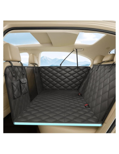 Funda de Asiento para Perros Fidozen SC9V1 Negra Impermeable