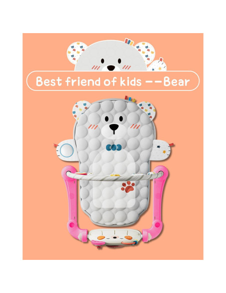 Alfombra de Juego para Bebés Lauon K2 con Piano y Juguetes