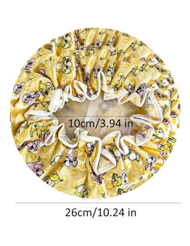 Gorro de Ducha Reutilizable para Niños JZPAMJ - 3 Piezas