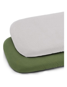 Sábanas de Cuna de Muselina Pet Rejoir - 2 Paquete 43x84cm