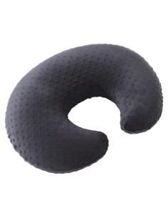 Funda de Almohada de Lactancia DONOMILO Negra Transpirable 55.88x44.96cm