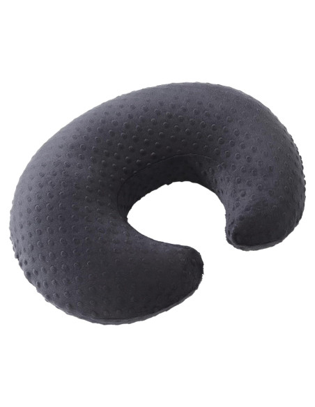 Funda de Almohada de Lactancia DONOMILO Negra Transpirable 55.88x44.96cm