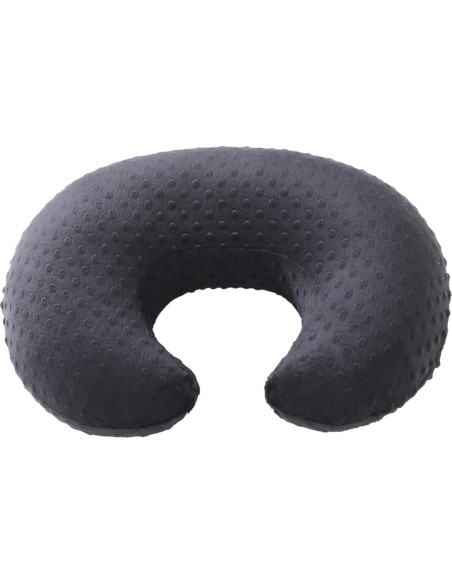 Funda de Almohada de Lactancia DONOMILO Negra Transpirable 55.88x44.96cm