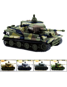 Tanque RC Cheerwing 1:72 Panzer Tigre I con Sonido y Torreta 2