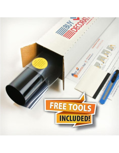 Película de Ventana BDF RPRGY Plata/Gris 426.7x61cm 2