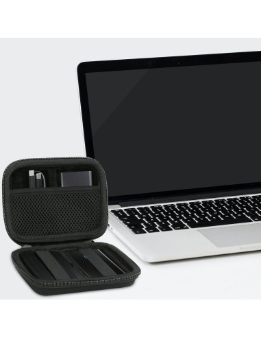 Funda de viaje dura Aenllosi para Samsung T9/T7 Touch SSD negro