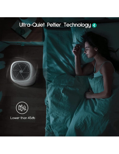 Purificador de Aire y Deshumidificador 2 en 1 Afloia Q10