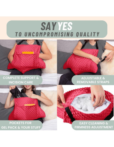 Almohada para Histerectomía MOYOAMA Estrella Rojo 1.21 kg