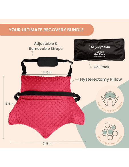 Almohada para Histerectomía MOYOAMA Estrella Rojo 1.21 kg