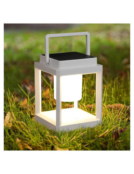 Lámpara de Mesa Solar LETRY LED Portátil IP44 3 Brillos