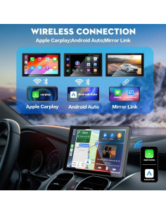 Pantalla Carplay 9" 25HOURS HK9 con cámaras 4K y 1080P 2