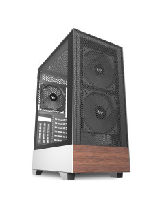 Caja de PC ATX KEDIERS H3 con Vidrio Templado y 3 Ventiladores