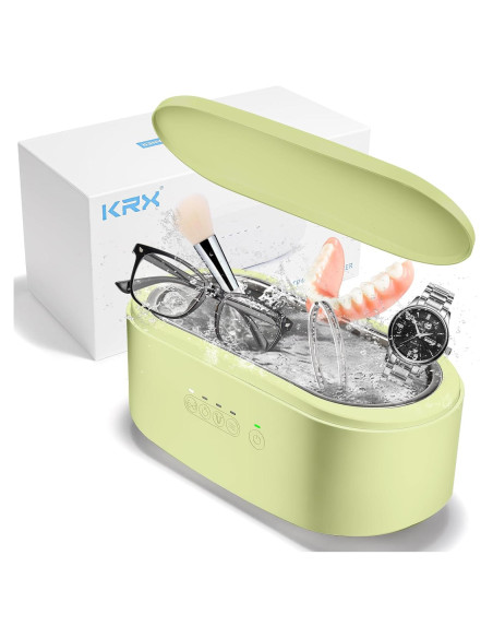 Limpiador Ultrasónico KRX 450ml para Dentaduras y Retenedores
