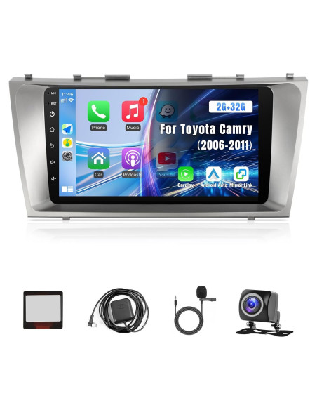Estéreo de coche Android 13 KuTaiTai para Toyota Camry 2006-2011