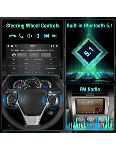 Estéreo de coche Android 13 KuTaiTai para Toyota Camry 2006-2011