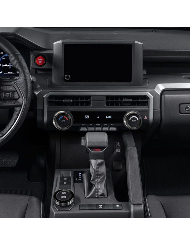 Cubierta de Perilla de Interruptor de Aire Acondicionado BORUIEN para Toyota Tacoma 2024 2025 y 4Runner 2025