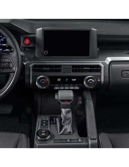 Cubierta de Perilla de Interruptor de Aire Acondicionado BORUIEN para Toyota Tacoma 2024 2025 y 4Runner 2025