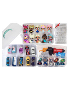 Caja Organizadora HOME4 Sin BPA 30 Compartimentos Ajustables