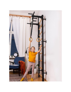 Escalera Sueca de Madera BenchK Serie 7 para Ejercicio en Casa 2