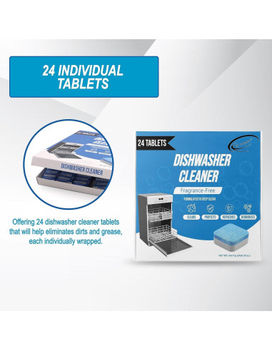 Tabletas Limpiadoras para Lavavajillas Air Jungles 24 Unidades