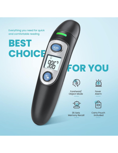 Termómetro Infrarrojo GoodBaby FC-IR100 para Adultos y Bebés