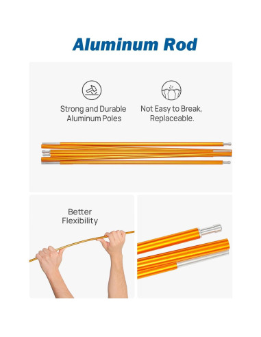 Tienda SUV JOYTUTUS H1201-01020-BL para 6 personas, impermeable