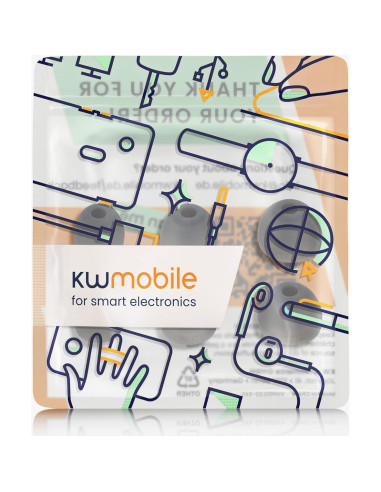 Puntas de Silicona KW-Mobile para Auriculares Sony WI-C300/WI-C400