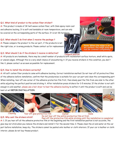 Cubierta de Fibra de Carbono GDFJGD para Toyota Corolla 2020-2025