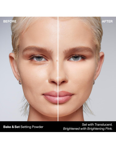 Polvo Fijador Morphe Jumbo Bake & Set 17.6 g Rosa Iluminador