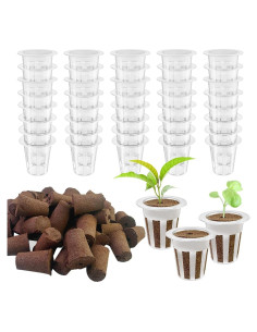 Kit de 40 Esponjas Hidropónicas Esamploe para Jardín Interior