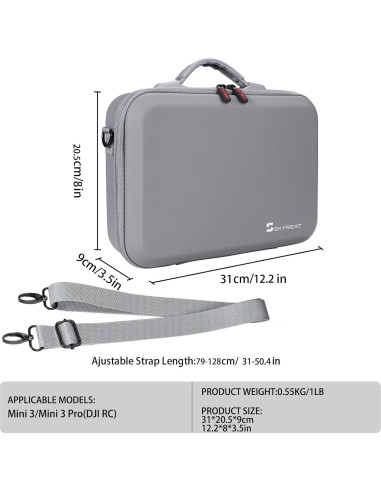 Funda Compacta Skyreat para Drone DJI Mini 3 Pro - Impermeable