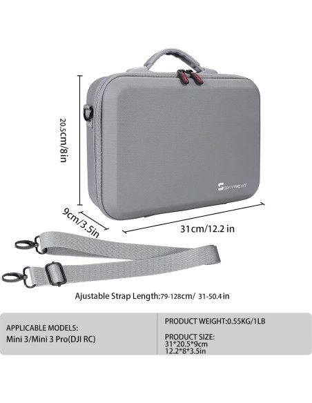 Funda Compacta Skyreat para Drone DJI Mini 3 Pro - Impermeable