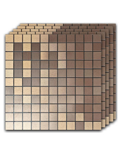 10 Calcomanías de Pared Autoadhesivas Sanyeskkiy Cobre