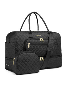 Bolsa de viaje grande para mujeres LP13 negra 35L 52x21x32cm