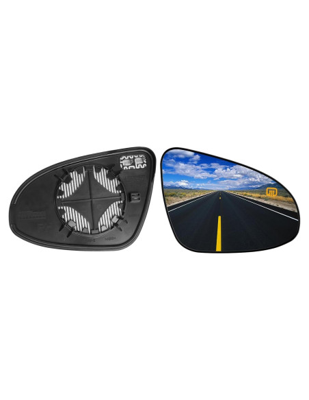 Espejo Retrovisor Derecho Calentado Abodvu para Toyota Corolla 2014-2019